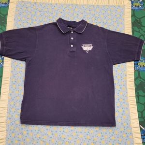 ⛏️💎 Vtg 90s Mine Workers America United 🇺🇸 Vintage Shirt Polo XL Coal Miner